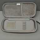 Hard Stethoscope Case, Large Stethoscope Carrying Case with ID Slot, Compatible with 3M Littmann/ADC/Omron/MDF Stethoscope Includes Mesh Pocket for Nurse Accessories (Volcanic Grey)