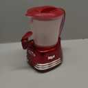 Nostalgia Retro Frother and Hot Chocolate Maker and Dispenser, 32 Oz, for Coffees, Lattes, Cappuccinos, Red