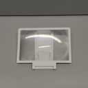 10" Big Screen Phone Magnifier, Screen Magnifier for Cell Phone, 3D HD Foldable Design Screen Magnifier Version for Movies, Videos and Gaming ((White)