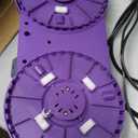 Steam Spin Mop, Smart Steam & Scrub Mop with 4 Cleaning Modes & LED Headlights, Safe for all Sealed Hard Floors like Tile, Hardwood, Stone, Laminate, Vinyl & More F2 (Purple)