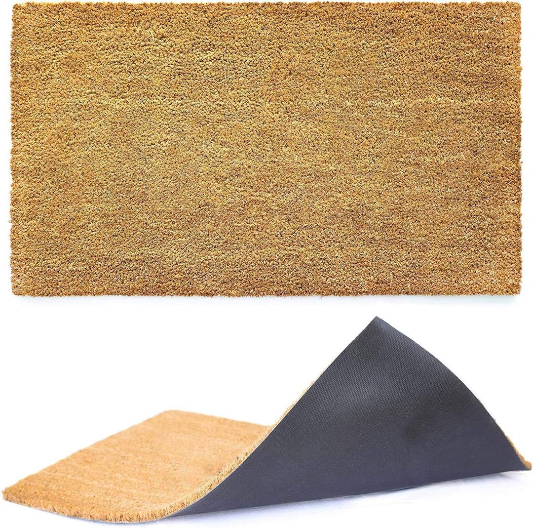 Ecomills Coco Coir Door Mat, 36" x 60" x 0.5", Great for Double Doors, Heavy Duty, Indoor Outdoor, Large Size, Non-Slip Backing, Mats for Entry Ways, Garage, Floors, Patio, Entrance Areas