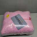 Sleepover Party Supplies for Girls, Spa Slumber Favor with Blanket Headband Eye Mask Hair Scrunchies (Pink 24Pcs)