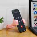 Honsky Thumbs-up Cell Phone Stand Holder, Tablet Stand Cradle for Desk Desktop Smartphone Cellphone Mobile Phone Tablets - Universal Adjustable Flexible - Pink