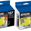 EPSON 127 DURABrite Ultra Ink Black Cartridge For NX530, 625, WF3520, 3530, 3540, 545, 60, 630, 633, 635, 645, 7010, 7510, 7520, 840, 845, Water Resistant. Unopened