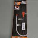 Portable Transfer Pump Battery Operated Electric Siphon Pump for Gas, Fuel, Diesel, Water Transfer 3.0 GPM Flow Oil Extractor, 47 Inches Hose-Easy to Use Hand Fuel Pump, Multi-Use Siphon Transfer Pump (1 Pack of Orange)