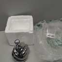 Soap Dispense with Pump Stylish for Handwash Dishwash Any Soap 250ml Steel Pump Refillable Liquid Hand Soap Bottle Body Wash Shampoo (Silver)