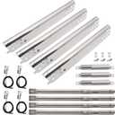 Grill Replacement Parts for Charbroil Advantage Series 4 Burner 463344015 463343015 463433016 463240115 463432215 463240015 Gas Grills, Stainless Pipe Burner, Heat Plate, Carryover Tube, Igniters.