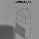 71" Tall Arched Kitchen Pantry,Modern Fluted Wood Storage Cabinet with Doors,Adjustable Shelves,Organizer, Versatile Cupboard for Kitchen,Living Room,Dining Room,Bathroom,Walnut (Brown)