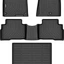 ANBINGOFloor Mats Fit for Kia Sportage Hybrid 2023-2025 All Weather Mats for Kia Sportage Hybrid TPE Car Matt Rugs for Sportage Hybrid Rubber Trunk Carpet for Sportage Hybrid Automotive Accessories