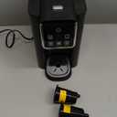 SHARDOR Single Serve Coffee Maker 2.0, Hot and Iced Coffee Machine for K Cup Pods & Ground Coffee, 6 to 14 oz Brew Sizes, 50 oz Removable Water Tank, Bold Brew Setting, Stainless Steel, Black