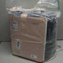 Andency King Size Comforter Set 7 Pieces Black - Bed in a Bag King Boho Lightweight Fluffy Tufted Bedding Sets with Comforter, Sheets, Pillowcases & Shams (King (104"x90"))