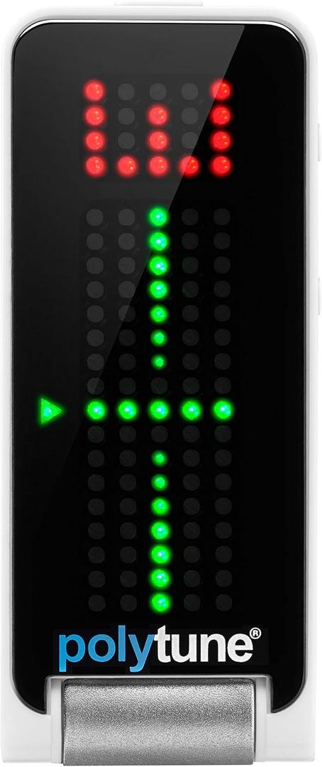 TC Electronic PolyTune Clip - Clip-on Tuner - Modern Steel Vise