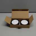 Stick on Lights with Remote Shelf Battery Operated Push Lights Small Led Bookshelf Above Cabinet Lighting 2 Pack Black