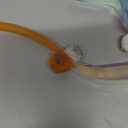 Interactive Cat Toys for Indoor Cats,The 3rd Generation Agile Moving Cat Ball with Elastic Mesh Tail,Automatic Kitten Toys for Bored Indoor Cats,Motion Activated (Orange)