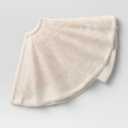 Faux Fur Tree Skirt Cream - Threshold™