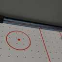 NIFTY GLOW IN THE DARK TABLE TOP AIR HOCKEY GAME