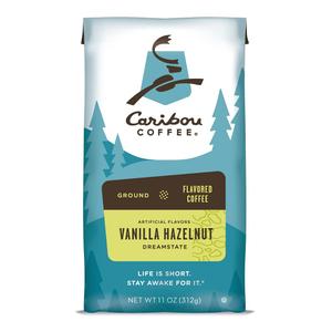 6 x Peet's Coffee Caribou Vanilla Hazelnut Dreamstate Ground Coffee, 11 Oz (EXP 08/07/26)