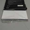 Koala Semi Glossy Sticker Paper for Inkjet & Laser Printer - 100 Sheets 8.5 x 11 Inch Printable Photo Sticker Paper, Work Well with Cutting Machine