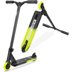 VOKUL Complete Pro Scooter for Kids Boys Girls Teens Up 6 Years - Freestyle Tricks Pro Stunt Scooter (Green)