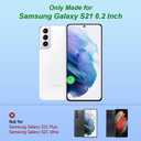 KANGHAR Compatible with Samsung Galaxy S21 Case Sunflower Butterfly Anti-Slip Drop Protection with Soft TPU Bumper Shockproof Protective Phone Cover for Women Girls