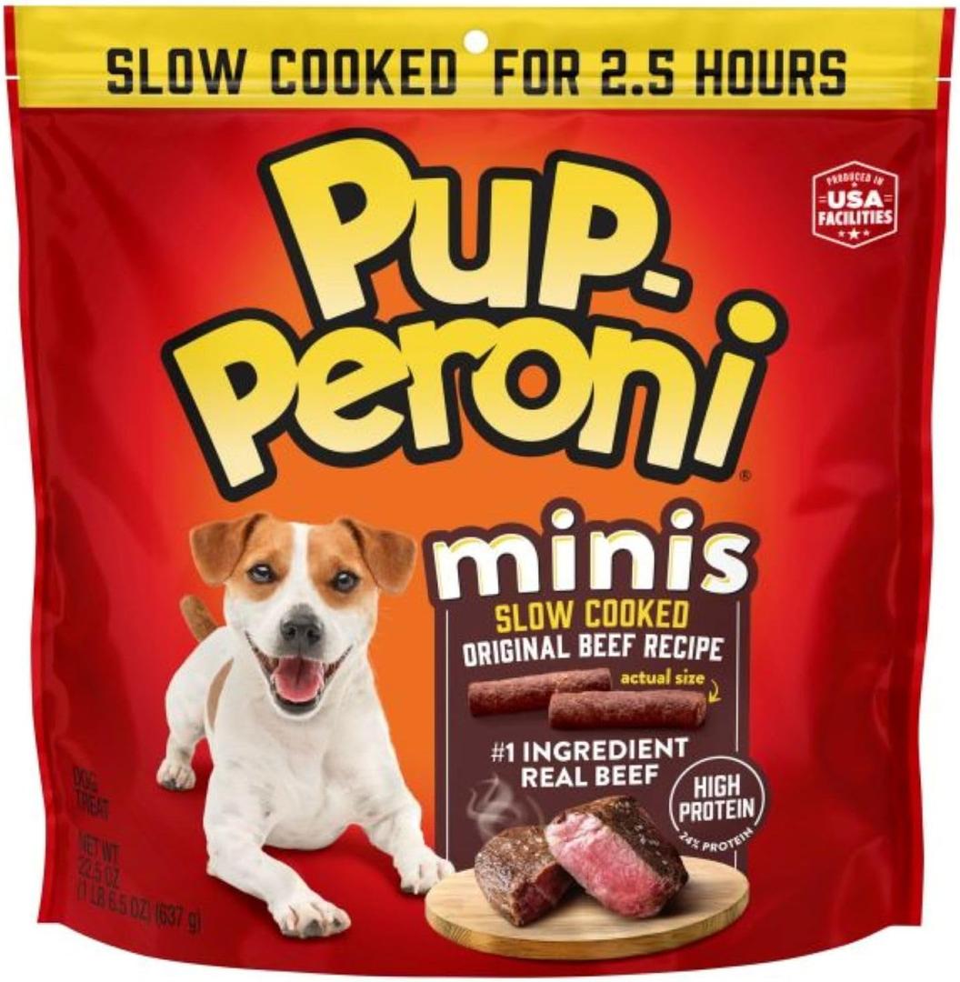 Pup-Peroni Minis Original Beef Recipe Dog Treats, 22.5 Oz. Bag (EXP 05/26/27)