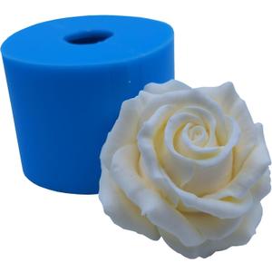 3D Rose Flower Silicone Mold Resin Epoxy Flower Molds Decorating Crafts Candle Wax Mold Mousse Cake Silicone Mould
