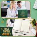 Honoson Christmas Employees Appreciation Gift Set for Men, New Employee Welcome to The Team Sets Notebook Pen and Tumbler May You Be Proud, Farewell Gifts for Coworkers Christmas(Dark Green)