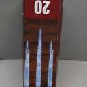 Minetom Icicle Lights Outdoor with Clips, 20ft 100 LED 20 Tubes Twinkling Crystal String Lights, Connectable Waterproof Hanging Icicle Christmas Lights Plug in for Eave Outdoor, Warm White