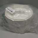 6" PVC Sewer Cleanout Adapter with Plug Pipe Fitting DWV Flush Sewer Cleanout Cap for Drainage Piping System