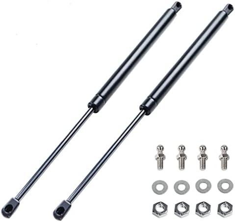 20 Inch Gas Struts 120lb (2 Pack), Heavy Duty Lift Support for RV Bed, Tonneau Cover, Truck Bed Cover, Camper Shell, Tanning Bed, Tool Box, Floor Hatch - Hydraulic Shock Springs