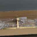 KAISITE 30 Inch Gold Vanity Light - LED Bathroom Lighting Fixture Over Mirror, 24W 4000K Dimmable Modern Light Bar, Rotatable Bath Vanity Fixture