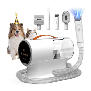 AIRROBO Dog Grooming Vacuum Kit,12000Pa Strong Pet Vacuum for Shedding,Grooming Hai,Quiet,PG100,2L Large Capacity