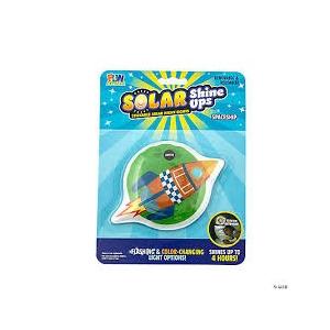 Spaceship Solar Shine Ups Night Lightv 2 Pack