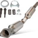 High Flow Front Catalytic Converter Kit Direct-Fit Toyota Corolla Matrix Pontiac Vibe 2003 2004 2005 2006 2007 2008 1.8L
