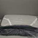 Quilted Foam Mattress Topper Pad, Non-Slip Super Soft Comfortable 75"x30", Cool Sleeping Pad for Camp Cot/RV Bunk/Narrow Twin Beds