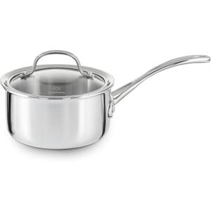 Calphalon Tri-Ply Stainless Steel 1-1/2-Quart Sauce Pan with Cover (1.5 QT)