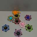 Christmas Transformable Fidget Spinners,Funny Stress Relief Sensory Fidget Toys,Deformable Chain DIY Robot Fingertip Gyros Toys Party Favors Christmas Stocking Stuffers for Kids and Adults (9PC)