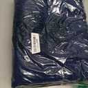 OLANLY Dog Door Mat for Muddy Paws 36x24, Absorbs Moisture and Dirt, Absorbent Non-Slip Washable Doormat, Quick Dry Chenille Mud Mat for Dogs, Entry Indoor Entryway Carpet for Inside Floor, Navy Blue