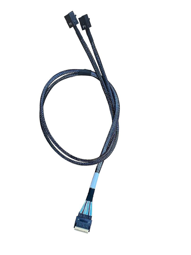 8X to 2*  4X,- 74Pin to 2*- 36Pin Cable 80cm(Broadcom MPN 05-60003-00)