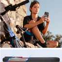 2 x RAPTIC Shield for iPhone 15 Pro, Shockproof Protective Clear Case, Military Grade 10ft Drop Tested, Durable Aluminum Frame, Anti-Yellowing Technology, 6.1 inch, Black