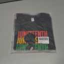 hrcfbk Toddler Baby Boys Girls Juneteenth T-Shirt Short Sleeve Black History Freedom Day Kids Shirt