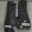 NATURELUX Weighted Vest with Reflective Stripe and Adjustable Buckle Straps, Black, 10 lbs