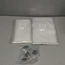 Bonsenkitchen Vacuum Sealer Machine | Compact Food Sealer for Kitchen Storage & Meal Prep | Multiple Modes | External Vacuum System | 5 Bags, Black