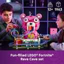 LEGO Fortnite Rave Cave - Building Toy for Boys & Girls, Ages 12+ - Fortnite Toy for Kids - Includes 6 Minifigures - Roller Coaster Set - Gift for Birthdays - 77082