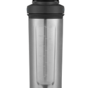 Contigo Fit Shake & Go 2.0 Protein Shaker Bottle with Leak-Proof Screw Lid, Vacuum-Insulated Mixer Bottle with Whisk and Carry Handle.