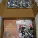 Valentines Day Cards for Kids School, 28 Sets Valentines Day Cards Natural Gemstone Crystals Rocks Minerals Bulk, Valentine Exchange Card for Kids Girls Boys Class Classroom Party Favors (Style 3)