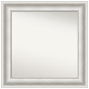 Amanti Art White Wall & Bathroom Mirror for Over Sink, 38x52 Large Mirror