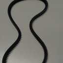 Uxcell AX33 EPDM V-Belt, Raw Edge Cogged Industrial Rubber V Belt 1/2" Width x 33" Inside Circumference