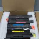 206X Toner Cartridges 4 Pack High Yield (with Chip) Compatible Replacement for HP 206X 206A for Color Laserjet Pro MFP M283fdw M283cdw M283fdn M282nw Pro M255dw M255nw M283 M255 Printer W2110X W2110A