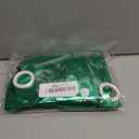 8 Pcs Green Star Balloons, 27/22 inch One-Piece Explosion Foil Balloons for Birthday, St Patricks Day, Easter, Christmas, Graduation Party Decorations(Green)